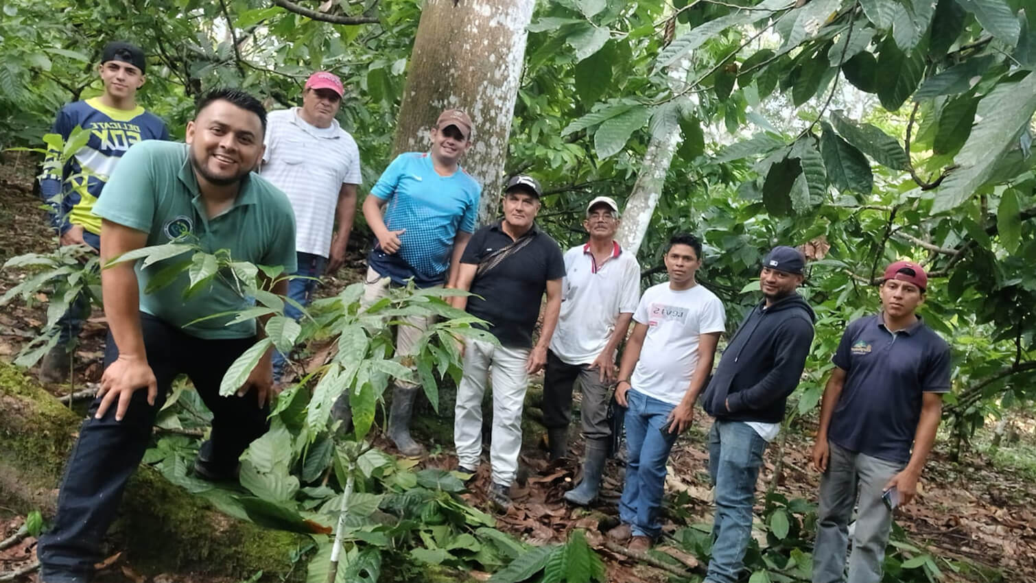 Producteurs coopÃ©rative La Campesina au Nicaragua - Chocolat noir Pistache Noisette